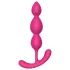 Cheeky Love - analplugg med pärlor för nybörjare (rosa)