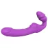 Dreamtoys Essentials - strapplös strap-on‑vibrator (lila)