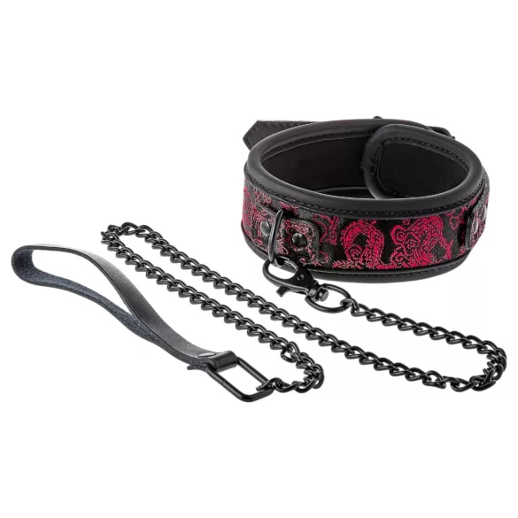 Dreamtoys Blaze - halsbands- och koppelset (röd)