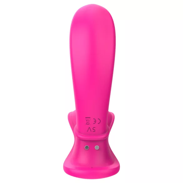 Dreamtoys Essentials - bärbara G-punktsstimulerande trosvibrator (magenta)