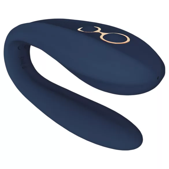 Goddess Ares - parvibrator böjbar - silikon blå