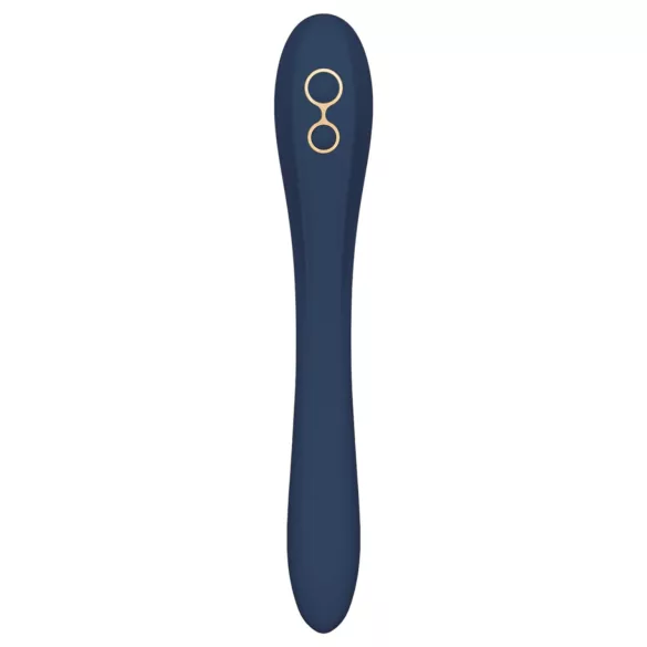 Goddess Ares - parvibrator böjbar - silikon blå