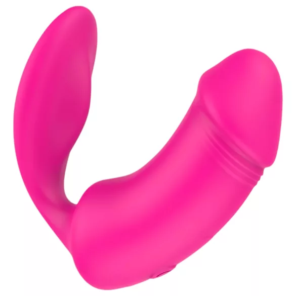 Vibes of Love Duo - 2-i-1 klitorisstimulator (rosa)