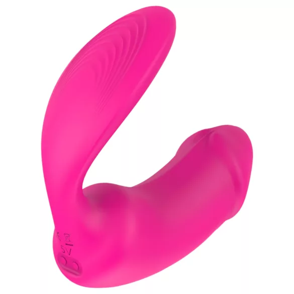 Vibes of Love Duo - 2-i-1 klitorisstimulator (rosa)