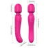 Vibes of Love - wand vibrator - uppladdningsbar, värmande, massager - rosa