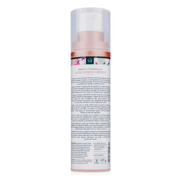 Exotiq - massageolja med sandelträdoft - 100ml