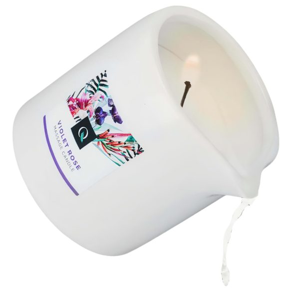 Exotiq - doftande massage ljus - ros - 200g