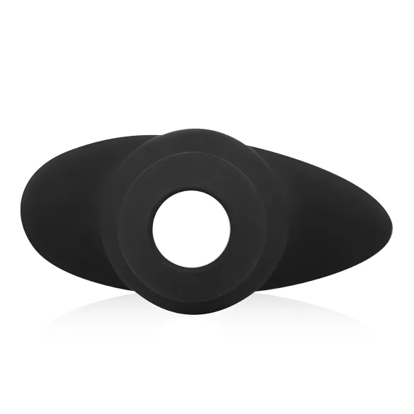BUTTR Foxhole - ihålig analplug dildo - svart