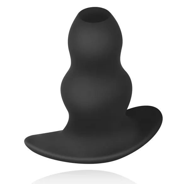 BUTTR Foxhole - ihålig analplug dildo - svart