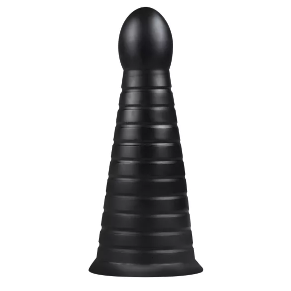 BUTTR Devil Dog - dildo med sugpropp - svart