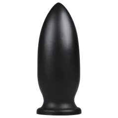 BUTTR Yellow Dog - dildo med sugkopp - svart
