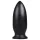 BUTTR Yellow Dog - dildo med sugkopp - svart