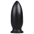 BUTTR Yellow Dog - dildo med sugkopp - svart