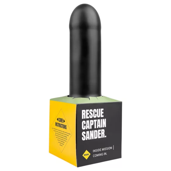 BUTTR - dildo med sugkopp - svart
