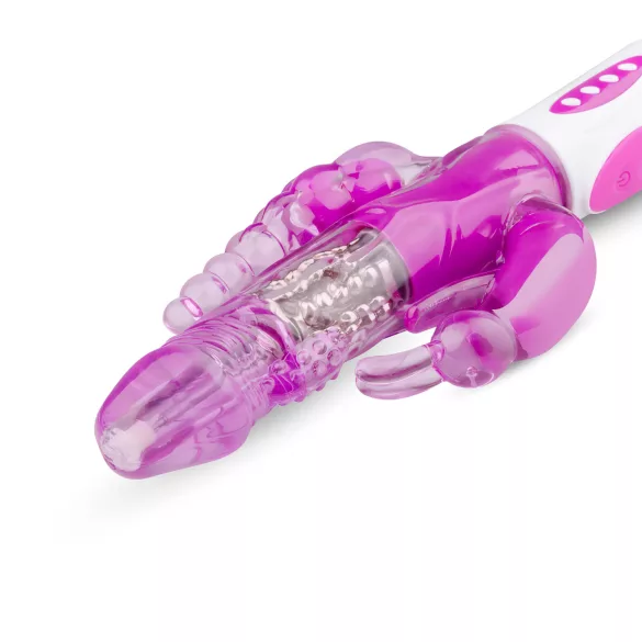 Easytoys Raving Rabbit - 3-armad vibrator (rosa)