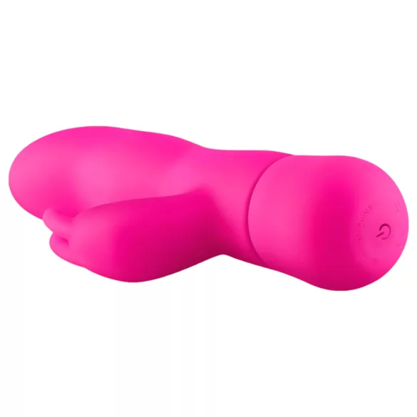 Easytoys Mad Rabbit - rabbitvibrator med klitorisstimulering - silikon rosa