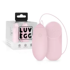   LUV EGG - vibratorägg med fjärrkontroll - uppladdningsbar - rosa