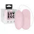 LUV EGG - bärbart uppladdningsbart, trådlöst vibrerande ägg (rosa)
