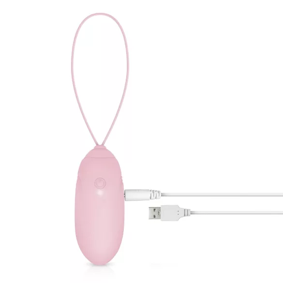 LUV EGG - bärbart uppladdningsbart, trådlöst vibrerande ägg (rosa)