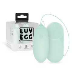   LUV EGG - vibrerande ägg - uppladdningsbar med fjärrkontroll - grön