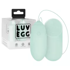   LUV EGG - bärbart uppladdningsbart trådlöst vibrerande ägg (grön)