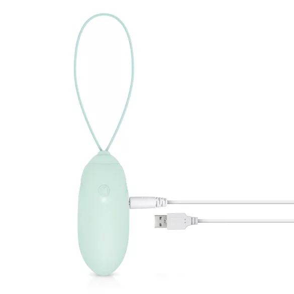LUV EGG - bärbart uppladdningsbart trådlöst vibrerande ägg (grön)