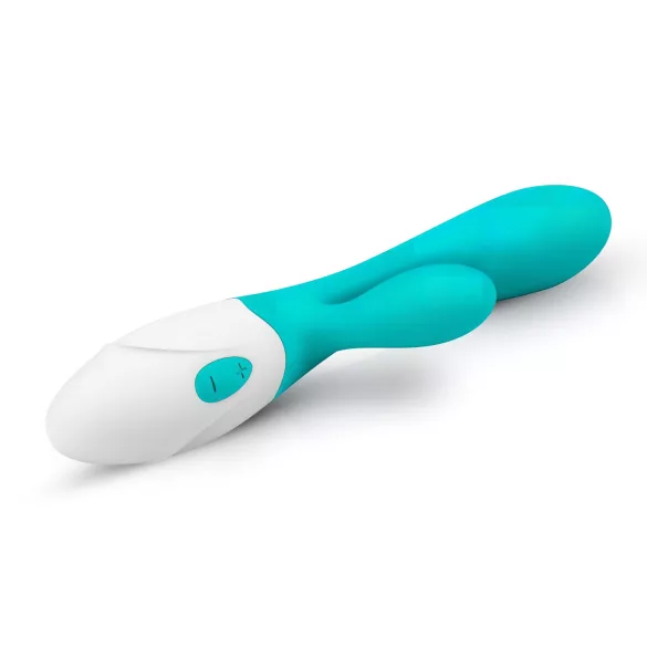 Good Vibes Only Blis Rabbit - rabbitvibrator med klitorisstimulator - turkos