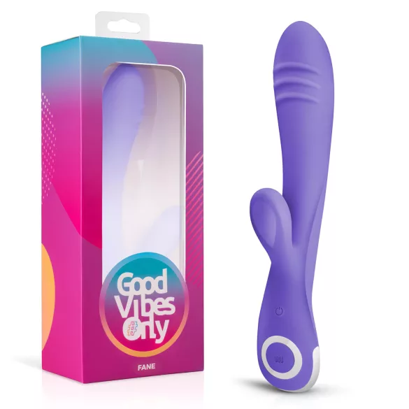 Good Vibes Only Fane Rabbit - rabbitvibrator med klitorisstimulans - lila