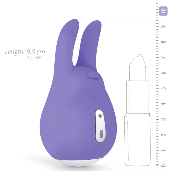 Good Vibes Tedy - rabbit vibrator med klitorisstimulator - uppladdningsbar