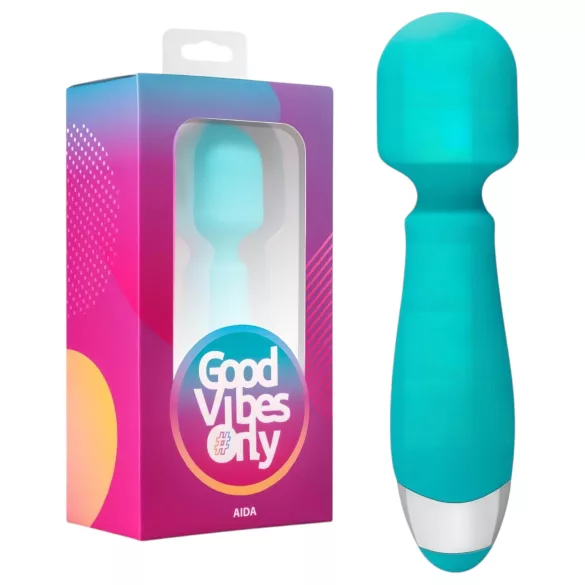 Good Vibes Aida - vattentät massagevibrator - turkos