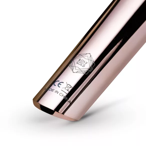 Rosy Gold - massagevibrator med uppladdningsbart batteri - roseguld