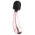 Rosy Gold - massagevibrator mini kurvad - roseguld