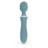 Bloom Orchid Wand - vibrator stav - uppladdningsbar massager - turkos