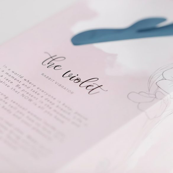 Bloom Violet Rabbit - rabbitvibrator med G-punkt och klitorisstimulering