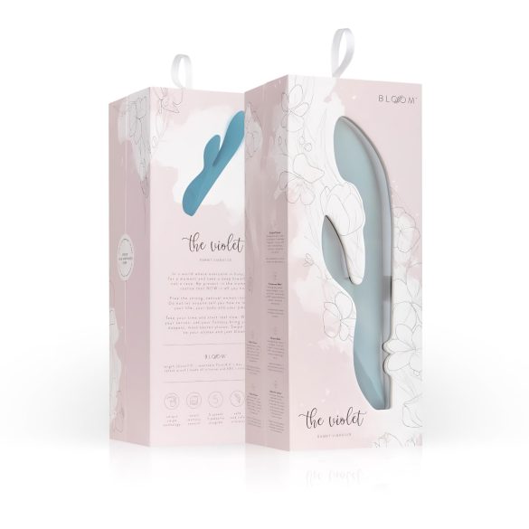 Bloom Violet Rabbit - rabbitvibrator med G-punkt och klitorisstimulering