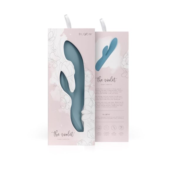 Bloom Violet Rabbit - rabbitvibrator med G-punkt och klitorisstimulering
