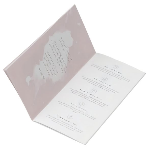 Bloom Tulip - Uppladdningsbar silikonklitorisvibrator (turkos)