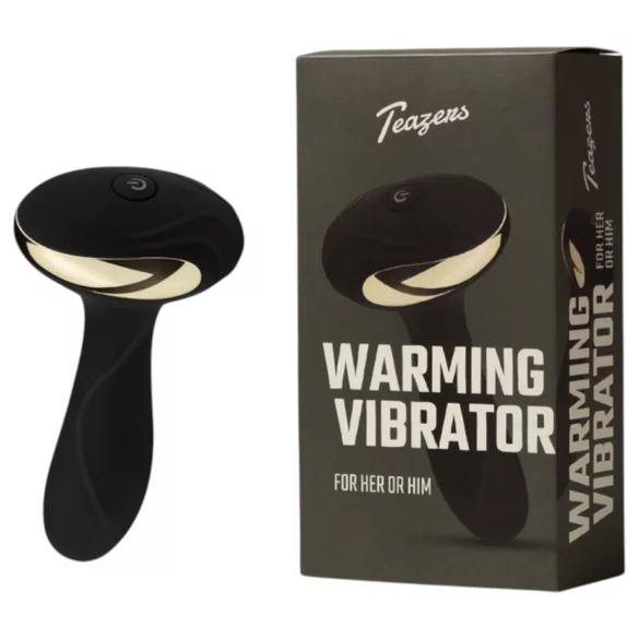 Teazers - uppvärmd analvibrator och prostatastimulator (svart)