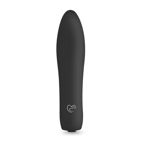 Easytoys - vibratorstav med laddningsbart batteri - svart