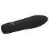Easytoys - vibratorstav med laddningsbart batteri - svart