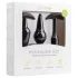 EasyToys Pleasure kit - varierat analpluggsset (svart)