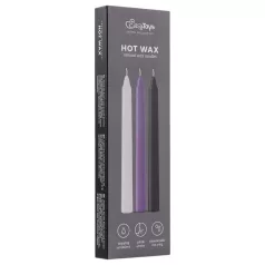Sensual Hot Wax - bdsm vaxljus set 3-pack - kroppsvax