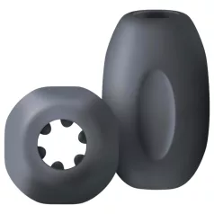 Boners - masturbator för resa - kompakt design - grå