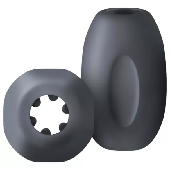 Boners - masturbator för resa - kompakt design - grå