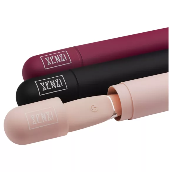 Senzi - klitorisstimulator vibrator uppladdningsbar vattentät svart