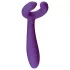 Easytoys Couple - parvibrator uppladdningsbar vattentät silikon lila