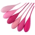Teazers - knipkulor set 6-pack - rosa