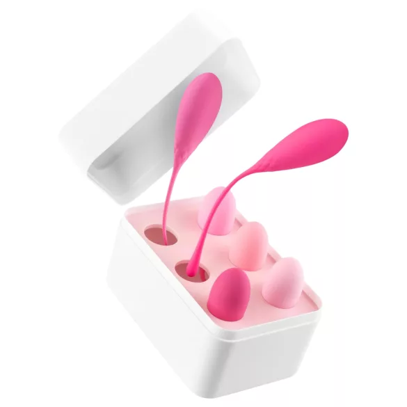 Teazers - knipkulor set 6-pack - rosa