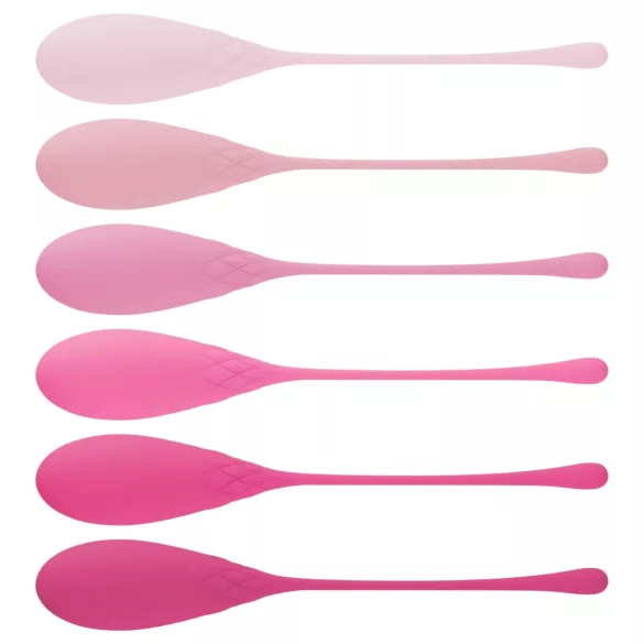Teazers - knipkulor set 6-pack - rosa