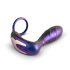 Hueman Black Hole - Radiostyrd analvibrator med penisring (lila)